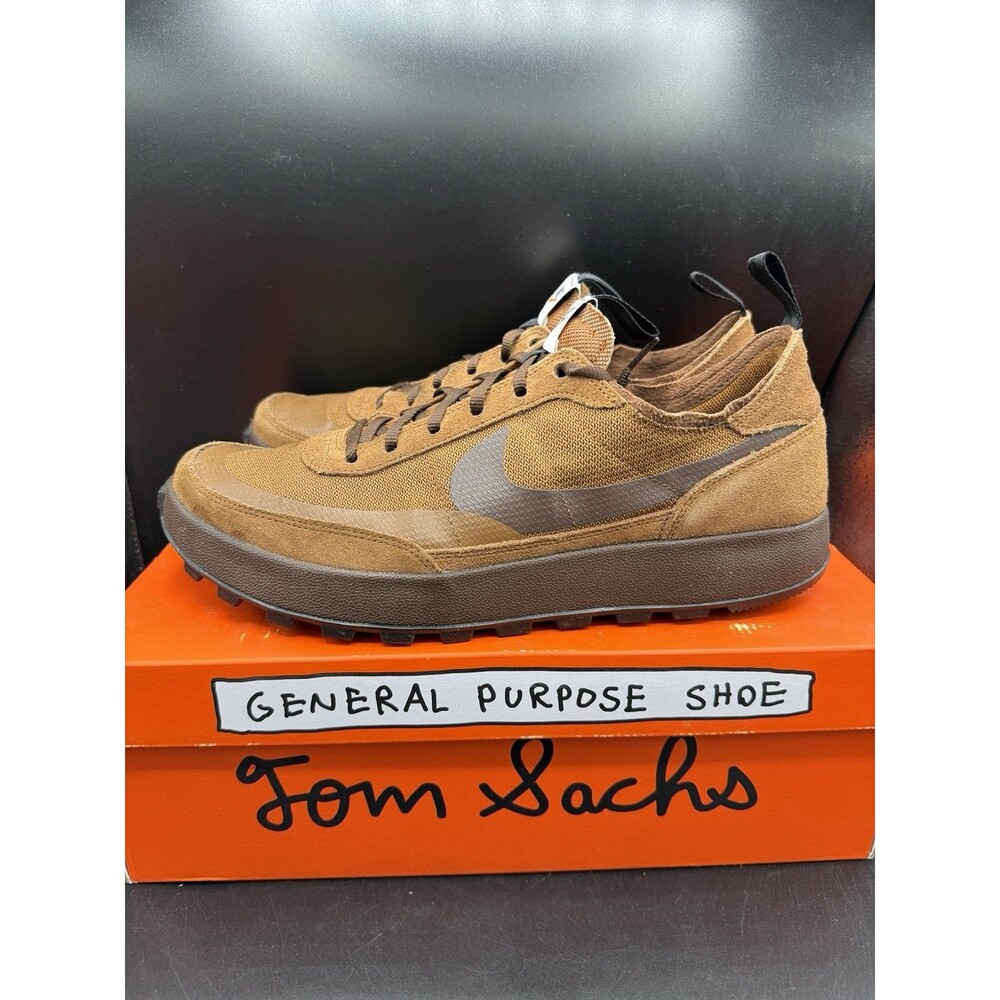 Nike x Tom Sachs NikeCraft General Purpose Shoe 'Brown' Men’s 14 / Women’s 15.5 - Picture 7 of 16